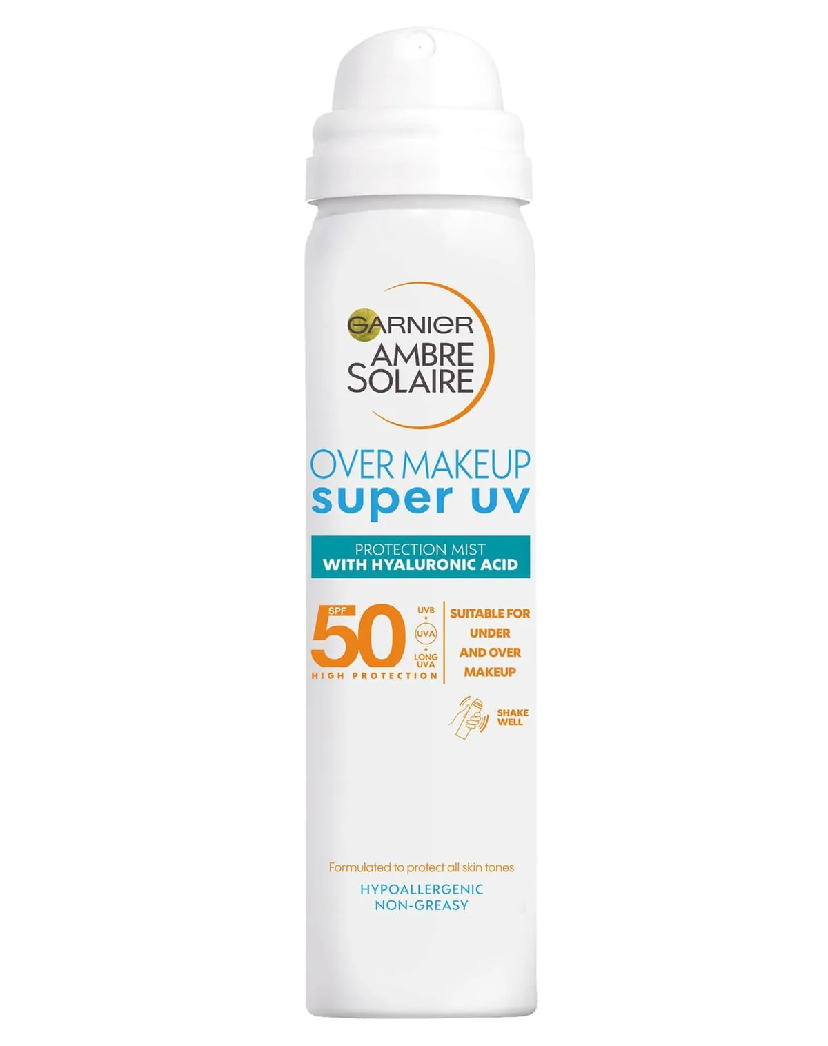 GARNIER AMBRE SOLAIRE OVER MAKEUP SUNSCREEN