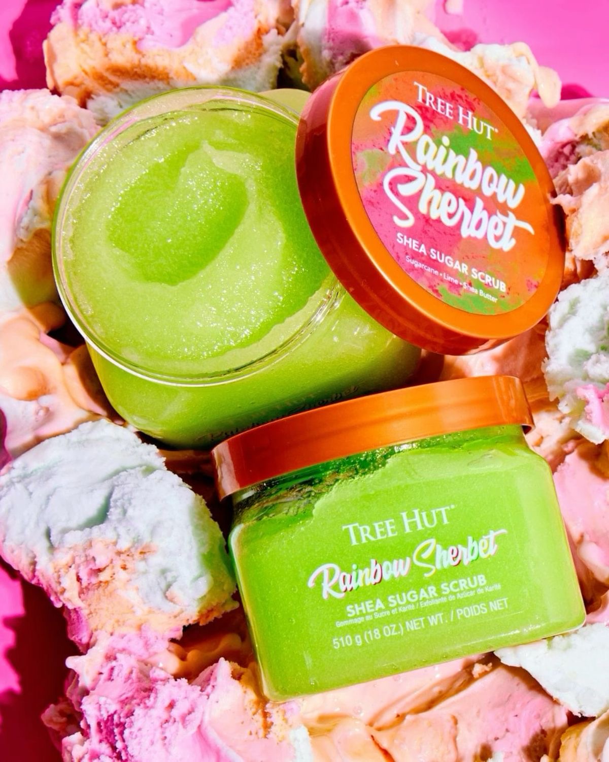 Tree Hut Rainbow Sherbet Shea Sugar Body Scrub