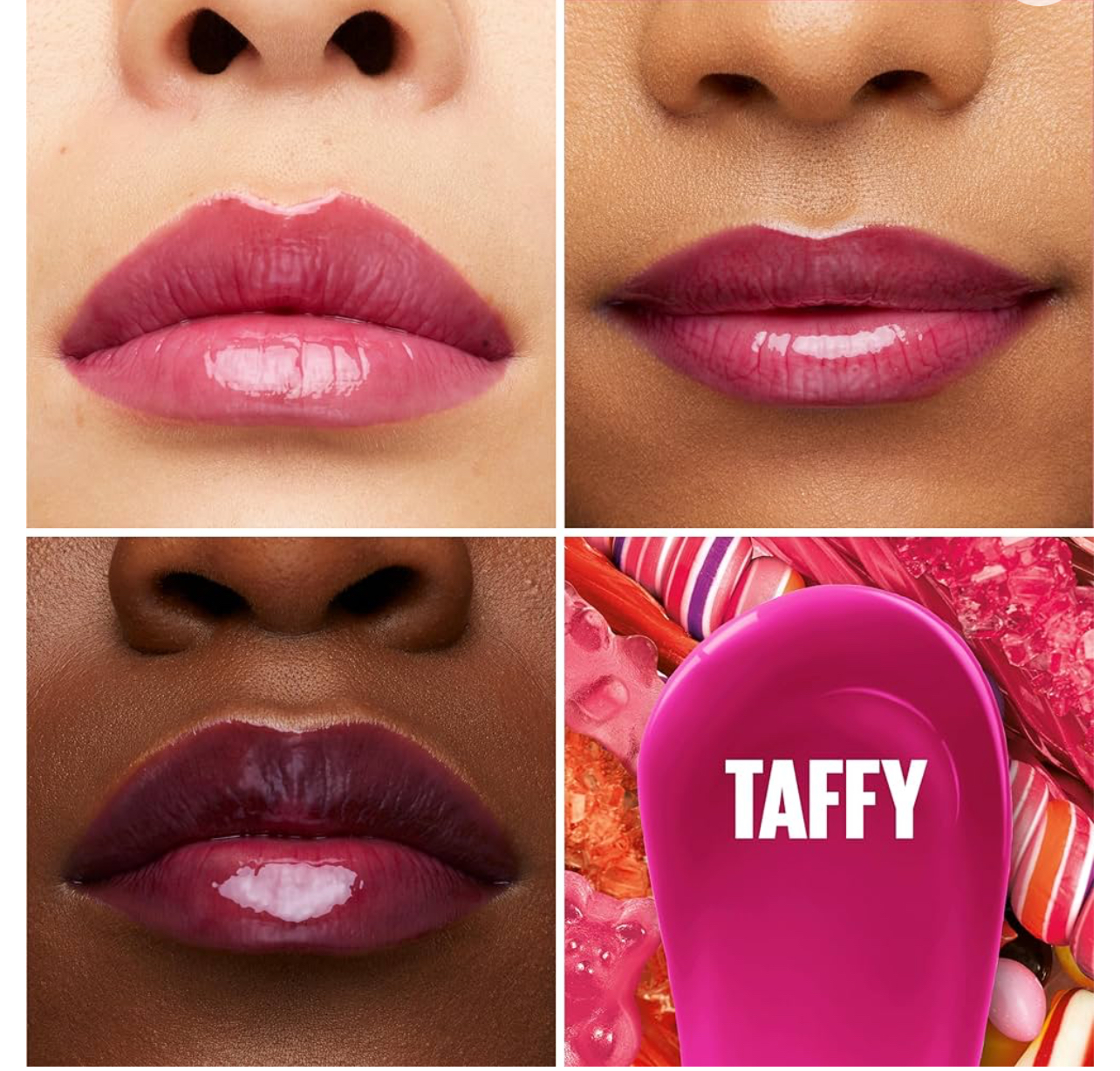 Maybelline New York Lifter Gloss Hydrating Lip Gloss with Hyaluronic Acid, Taffy