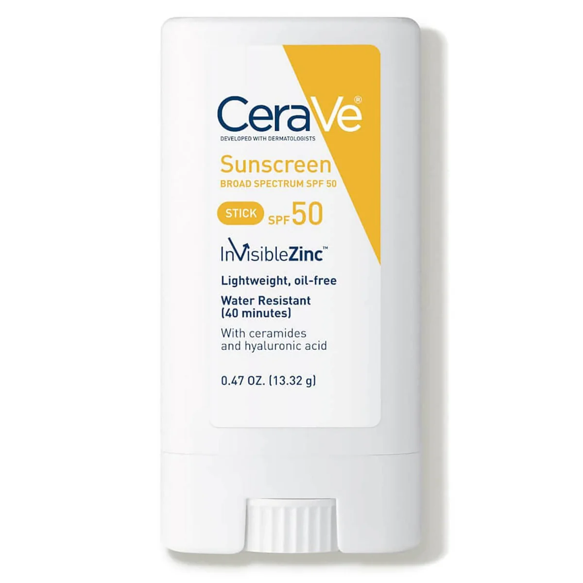 CERAVE INVISIBLE ZINC SPF50 STICK 0.47OZ