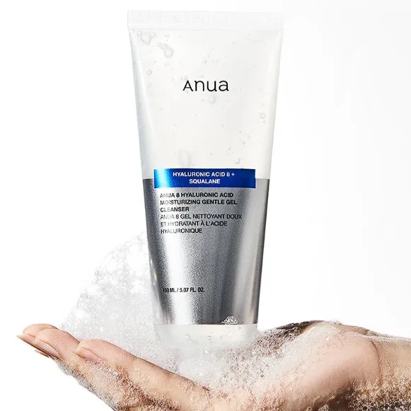 Anua – 8 Hyaluronic Acid Hydrating Gentle Foaming Cleanser