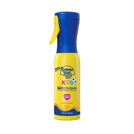 Banana Boat Kids 360 Coverage Advanced Control Mist Sunscreen Sprayer - SPF 50