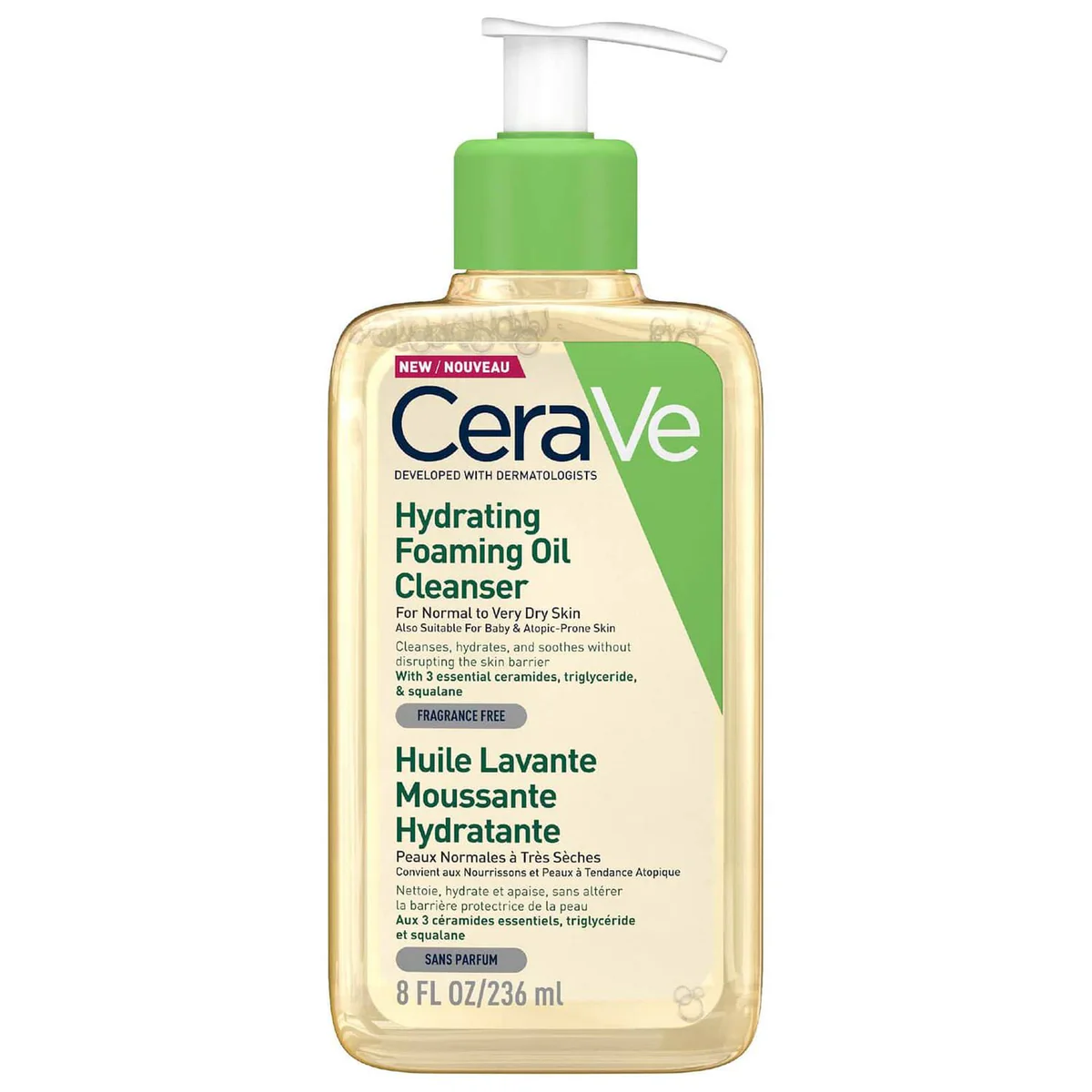  CeraVe Hydrating Foaming Oil Cleanser (236ml)