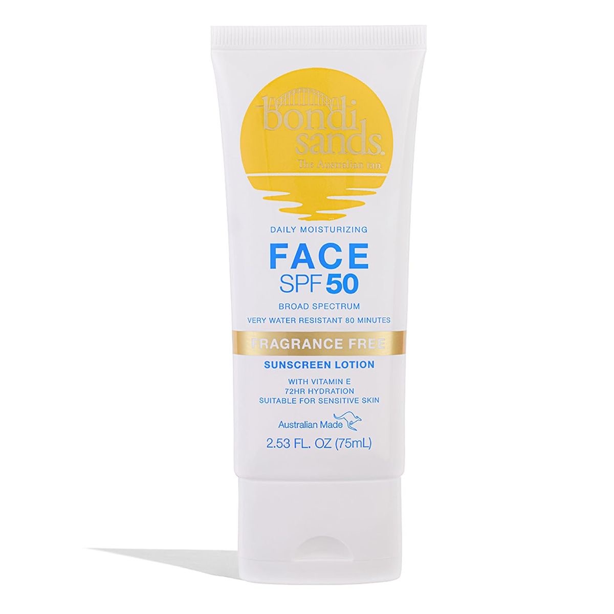 BONDI SANDS Fragrance Free Sunscreen Daily Face Lotion SPF 50
