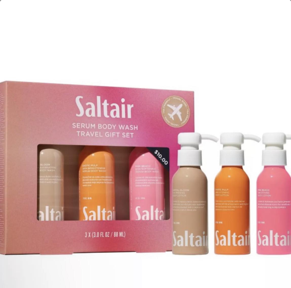 SALTAIR Serum Body Wash Travel Gift Set