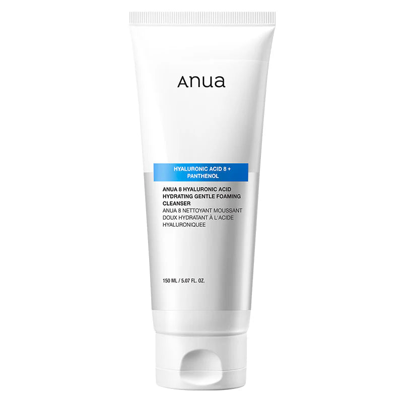Anua – 8 Hyaluronic Acid Hydrating Gentle Foaming Cleanser