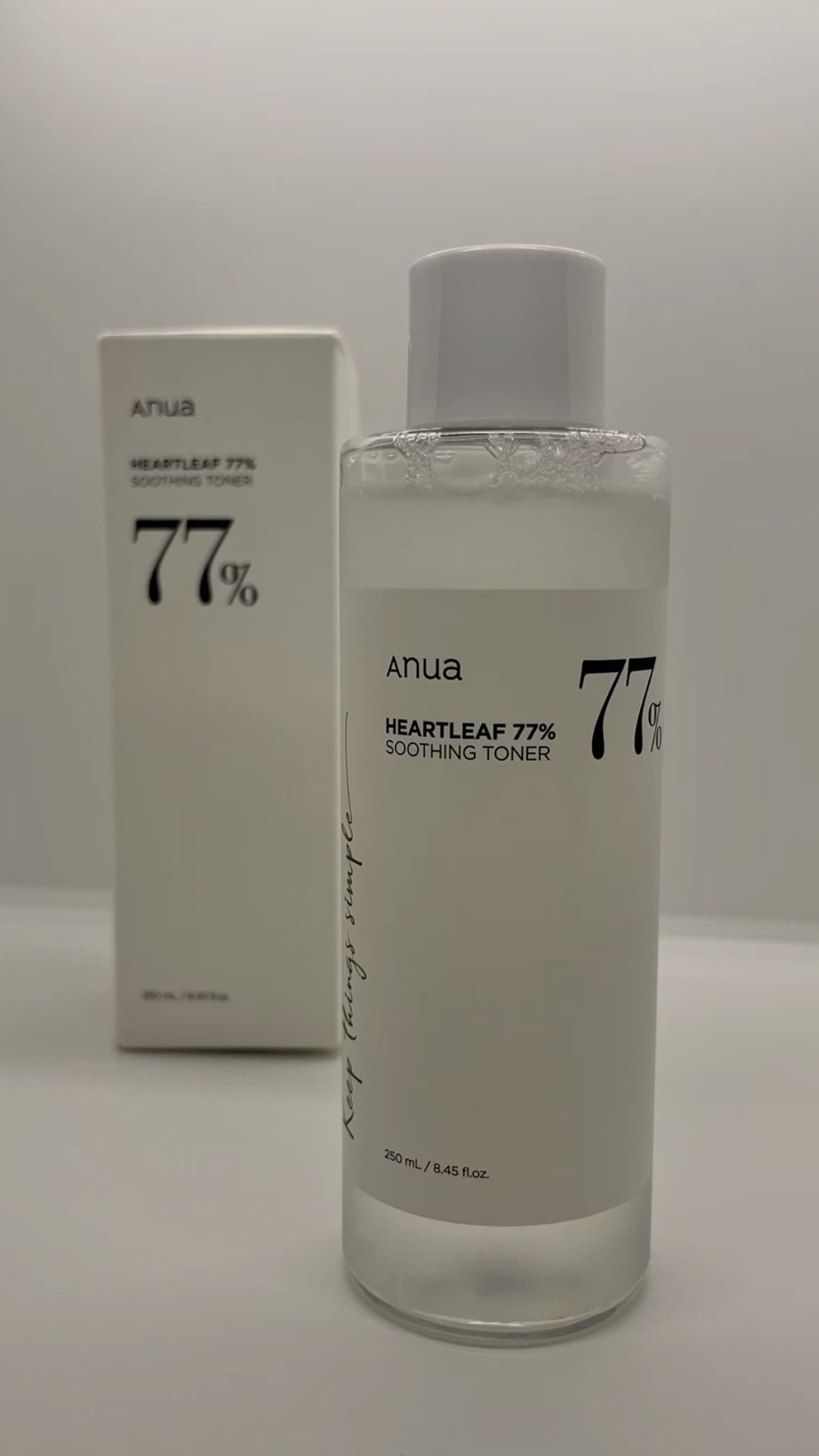 ANUA HEARTLEAF 77% SOOTHING TONER PH5.5