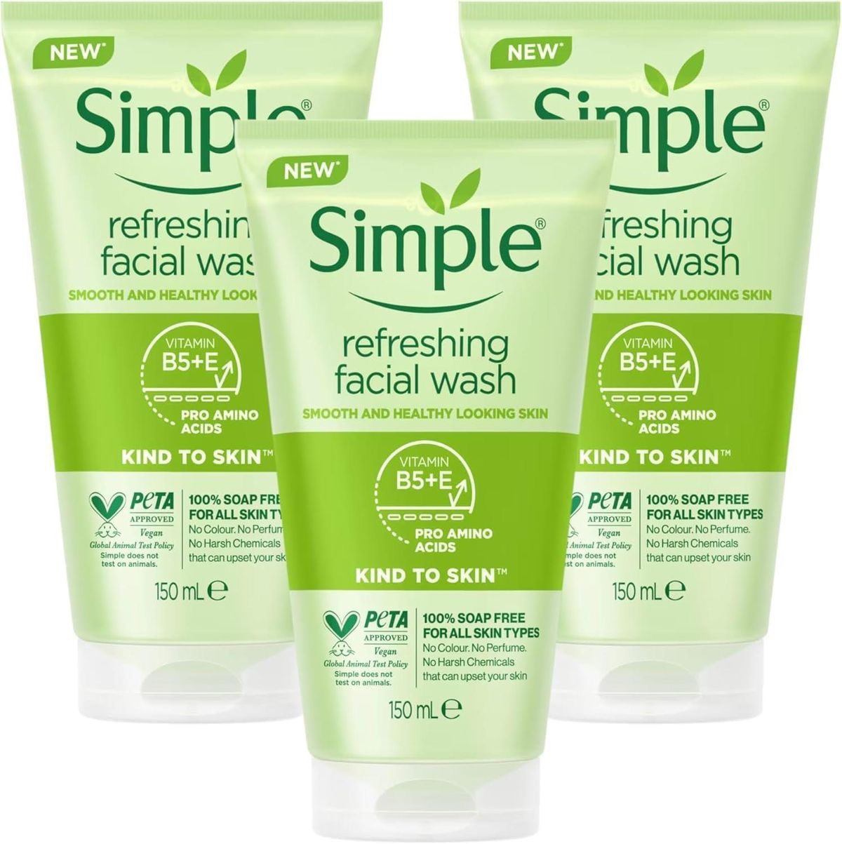 Simple Refreshing Facial Wash