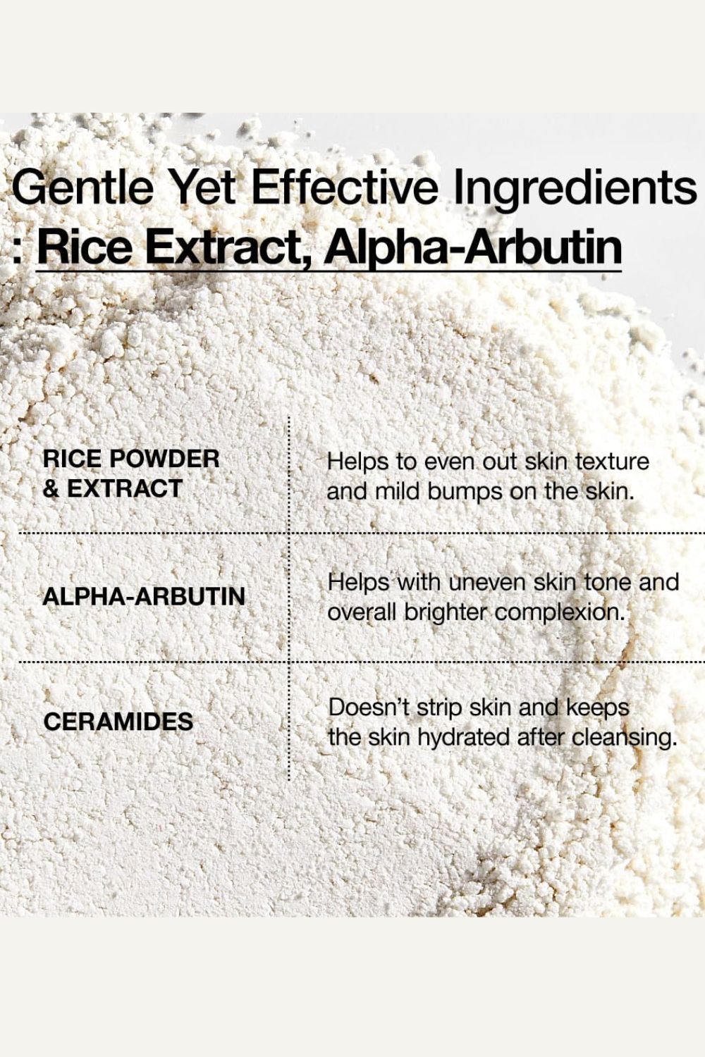 ANUA Rice Enzyme Brightening Cleansing Powder