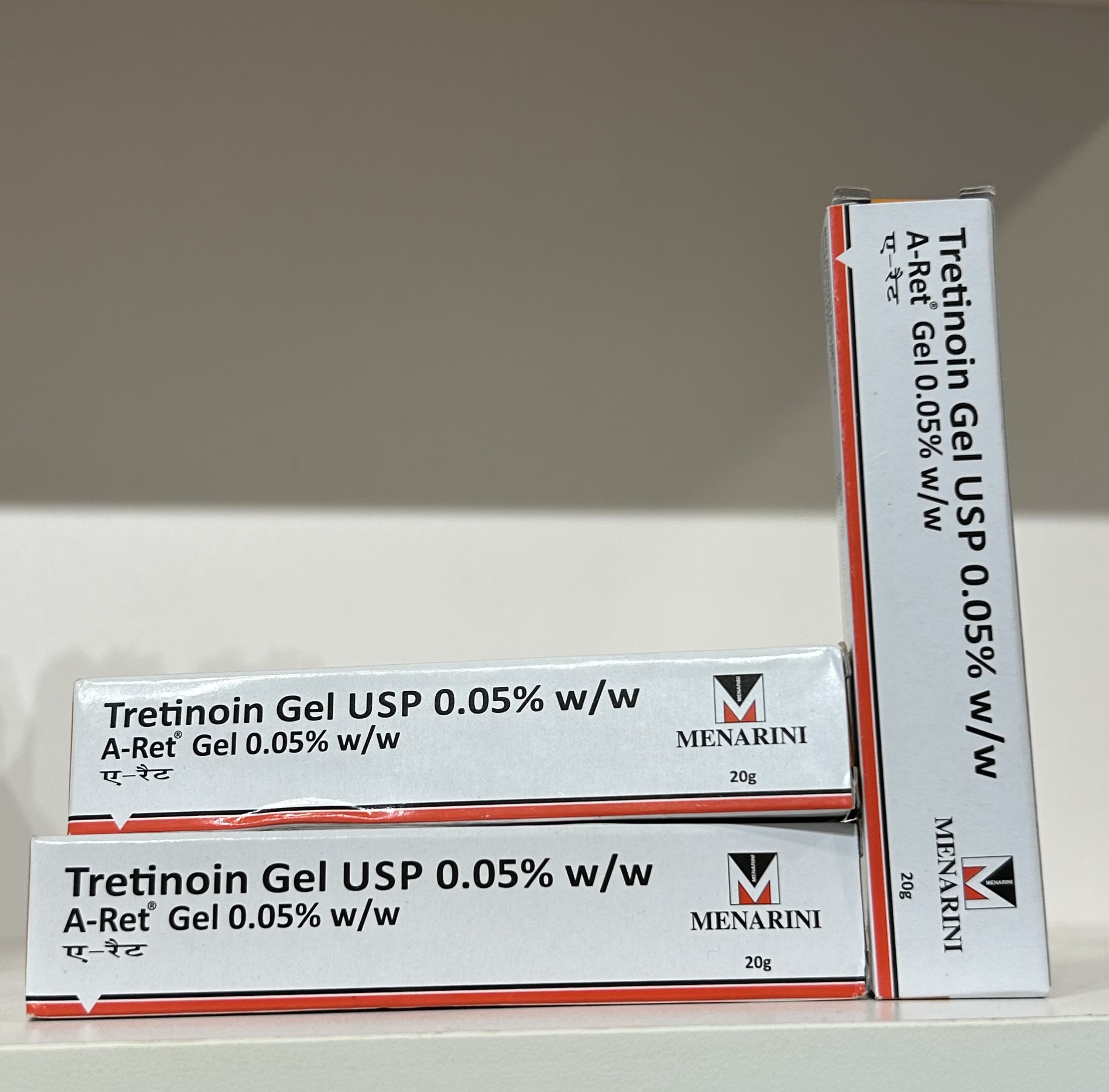 Menarini Tretinoin Gel USP 0.05 w/w