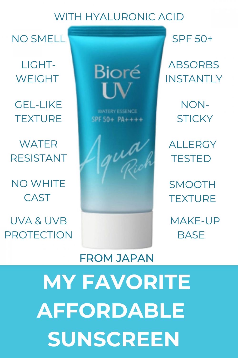 Biore UV Aqua Rich Watery Essence 