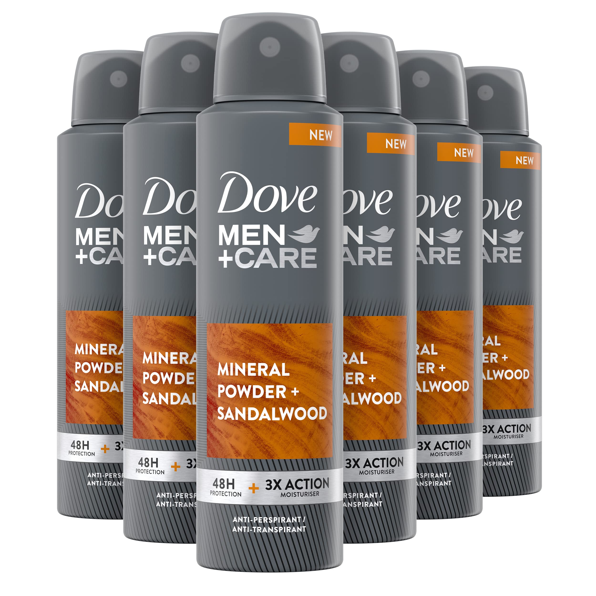 Dove Men+Care Deodorant – Mineral Powder & Sandalwood
