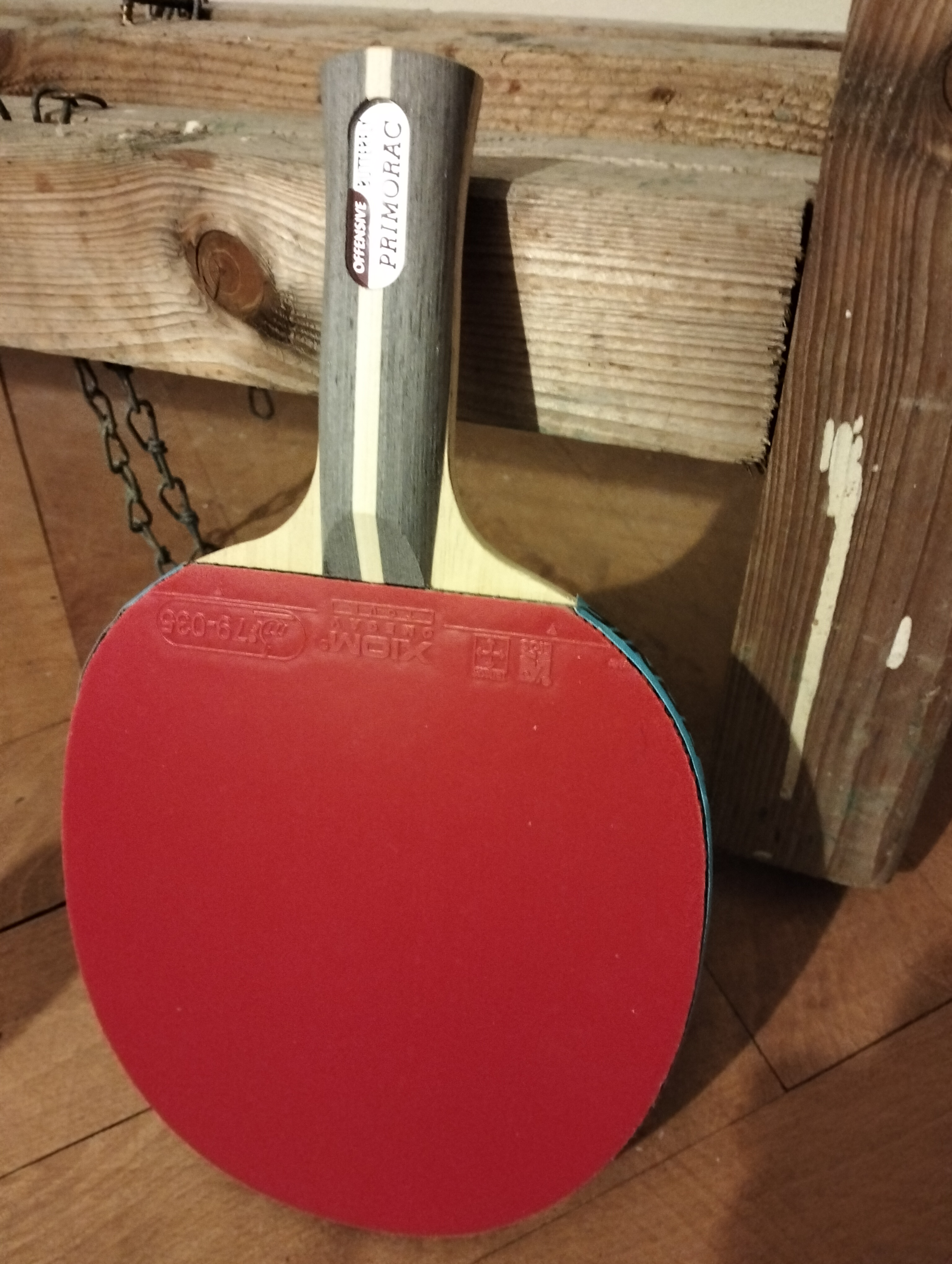 Butterfly Primorac premade with Butterfly Tenergy 25 & Xiom Omega V rubbers