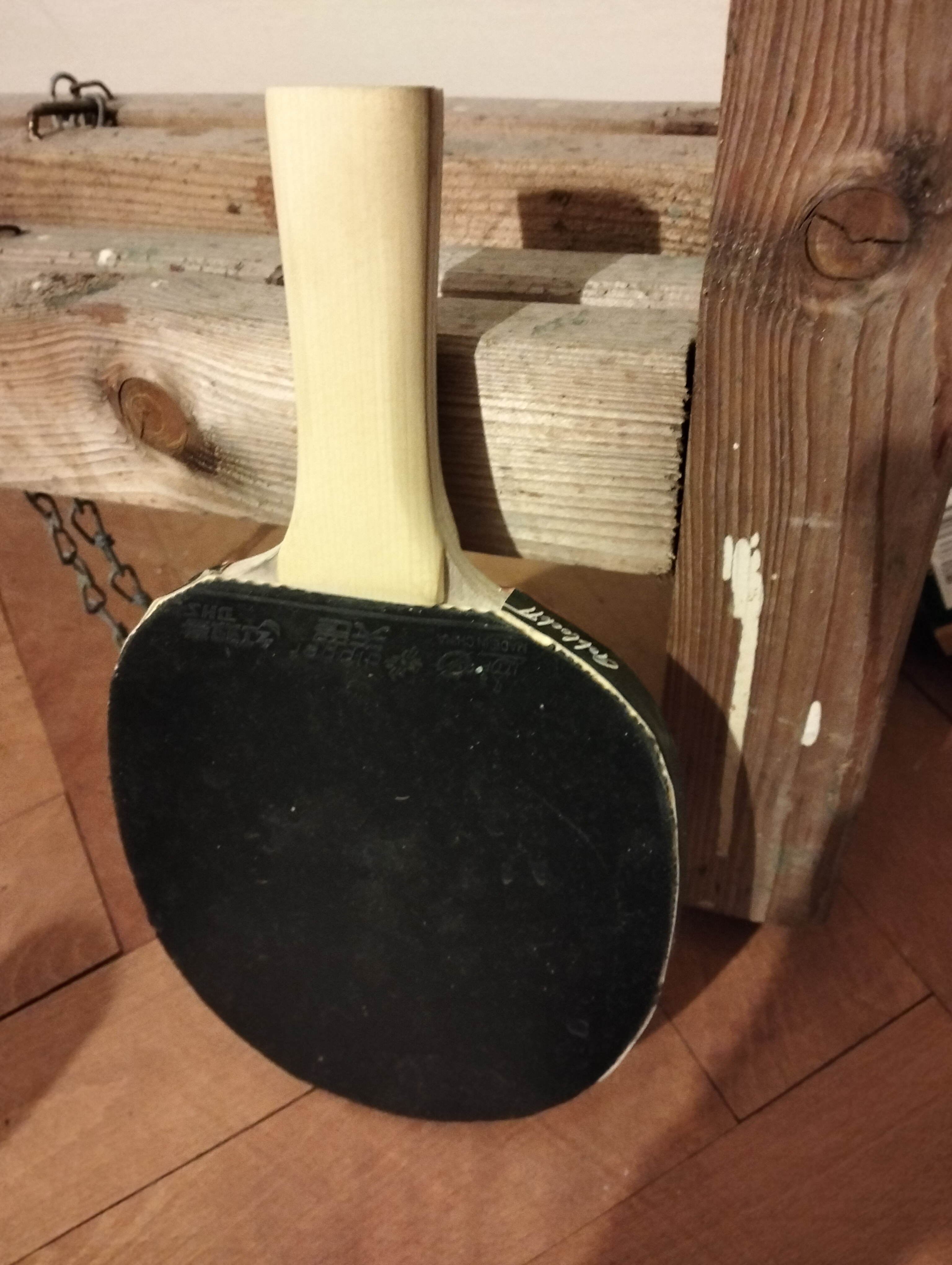 TT blade handmade in Biel / Switzerland - Premade with DHS rubbers