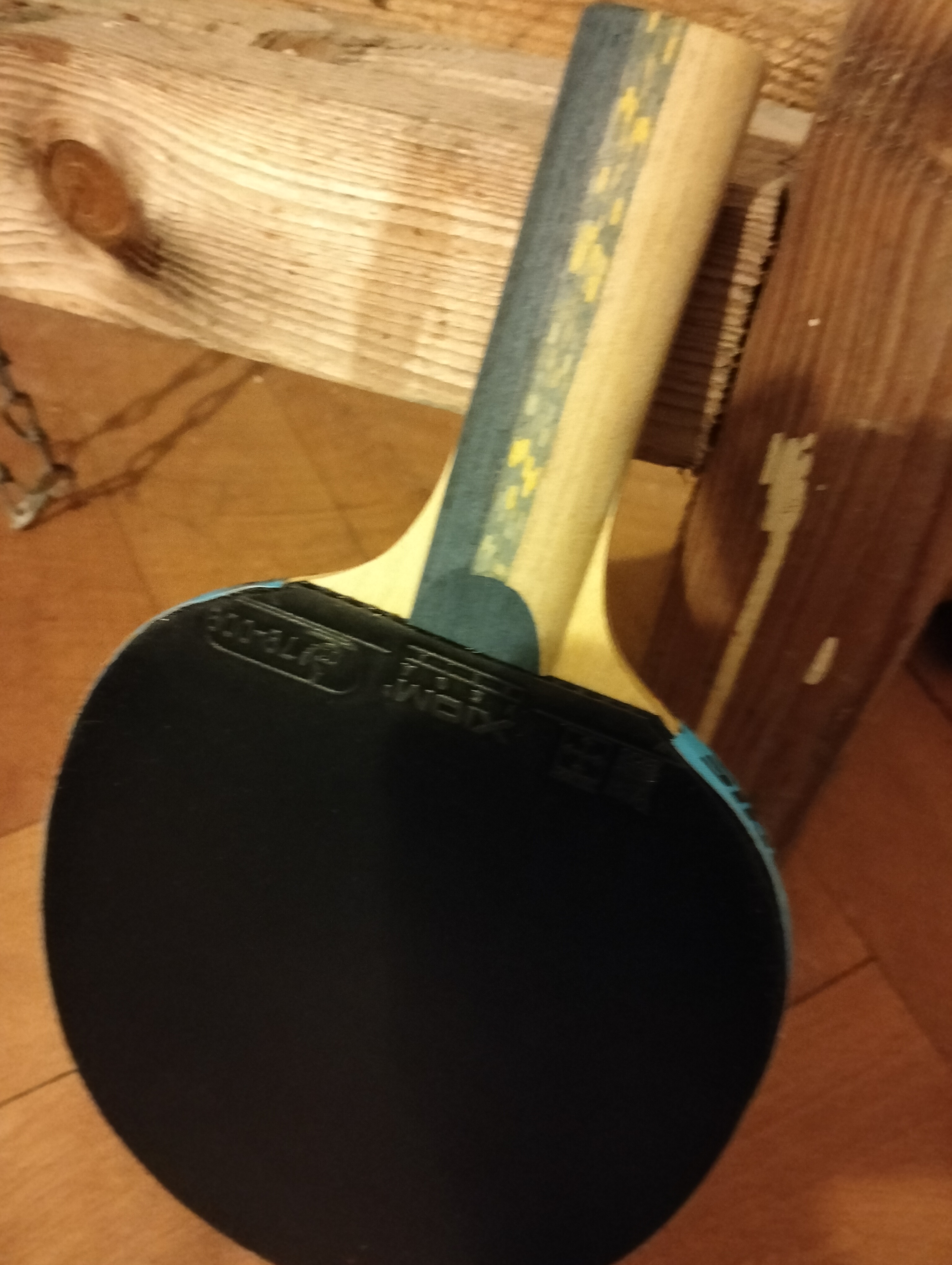 Juic Titanium II Japananese blade with Xiom Vega Asia rubbres