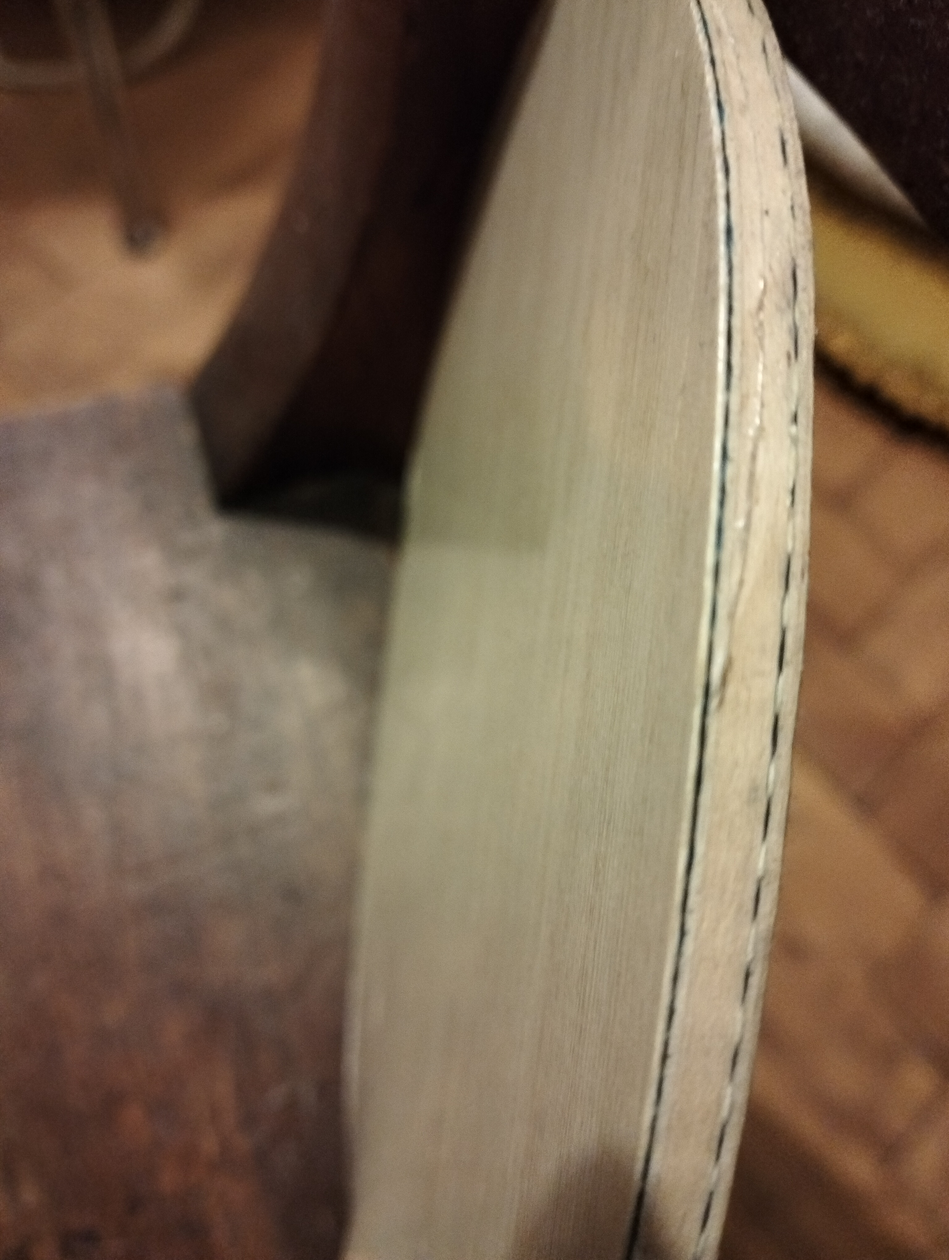 Asymmetric blade with ALC & ZLC and 5 wood layers