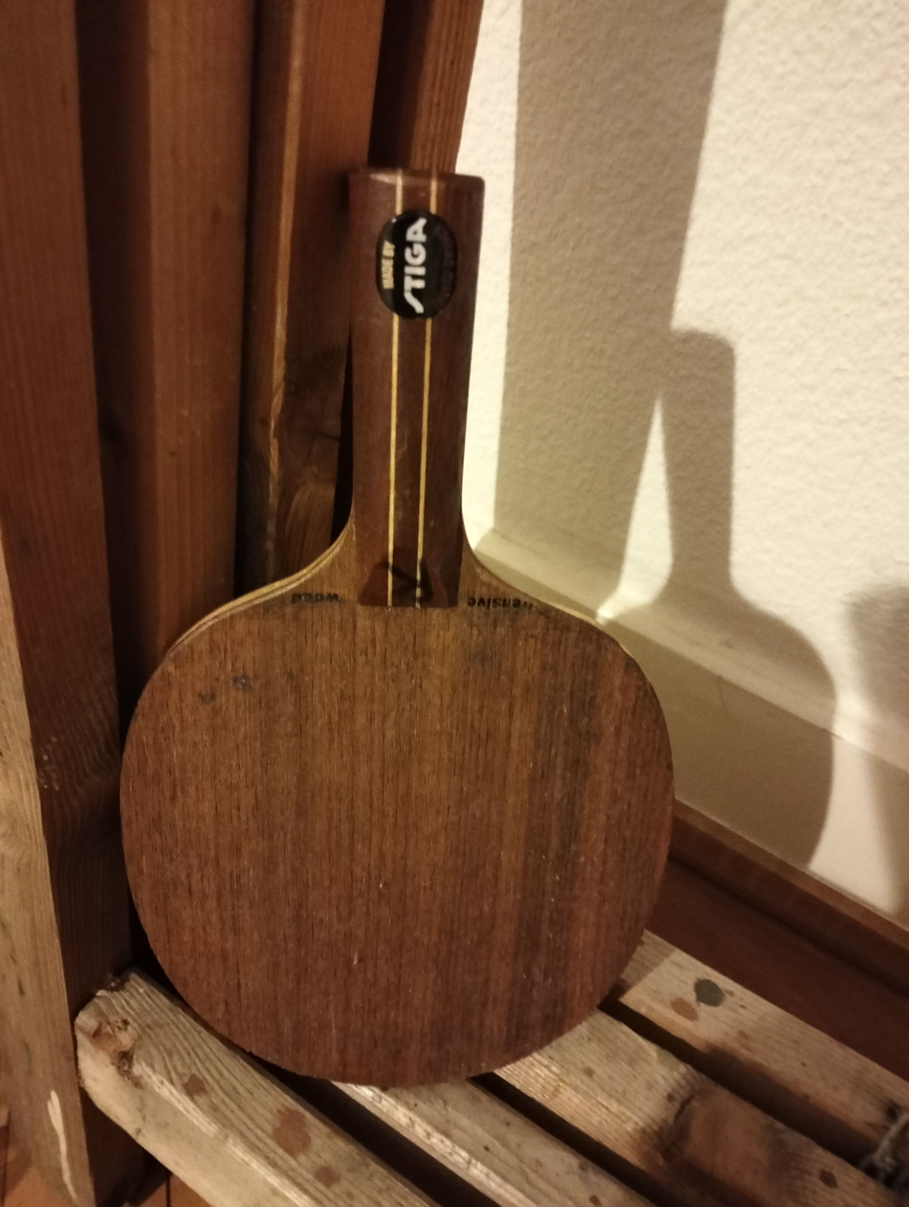  Stiga Kjell Johansson blade - played by a former swiss champion