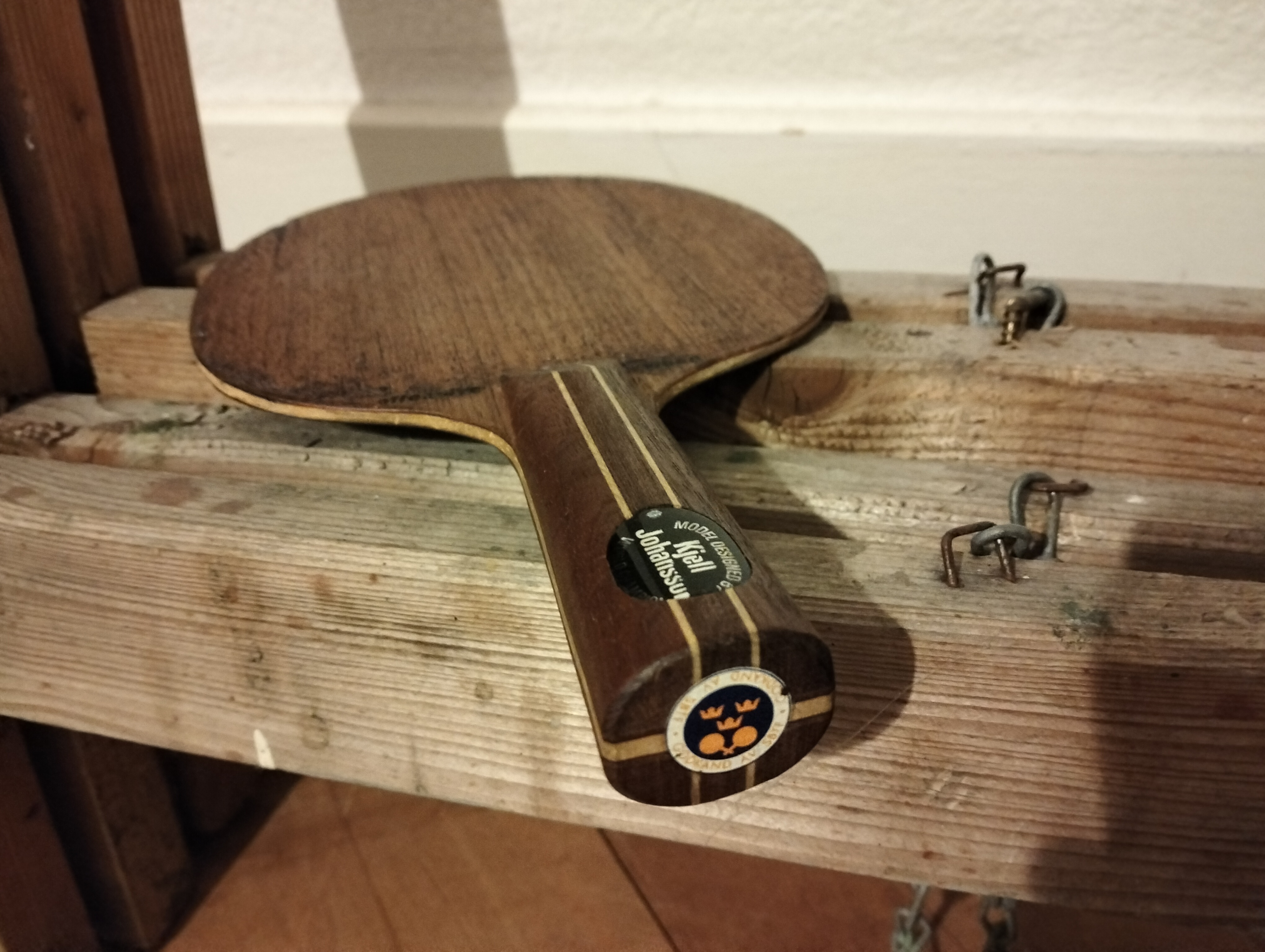  Stiga Kjell Johansson blade - played by a former swiss champion