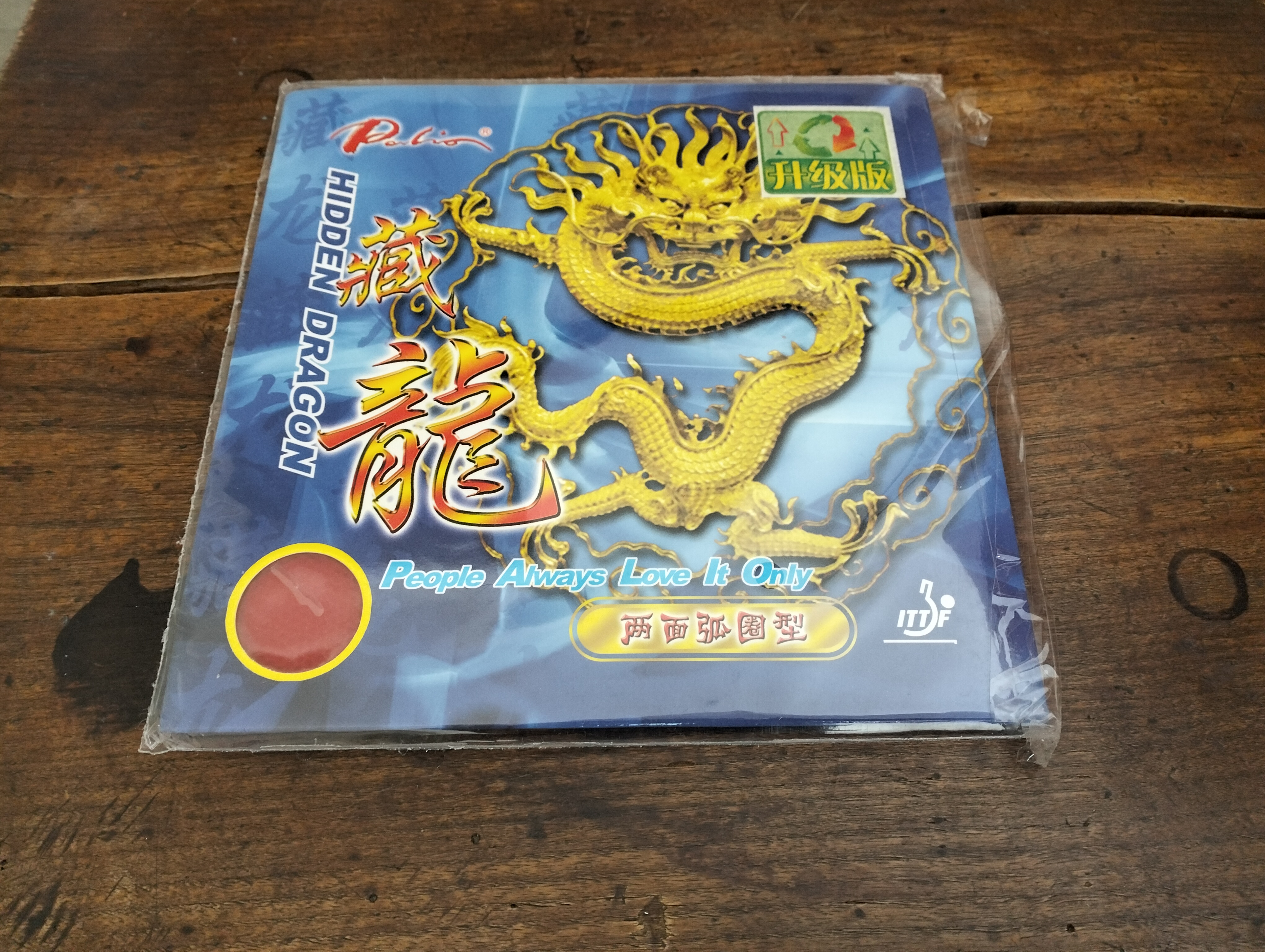 Palio Hidden Dragon Table Tennis Rubber