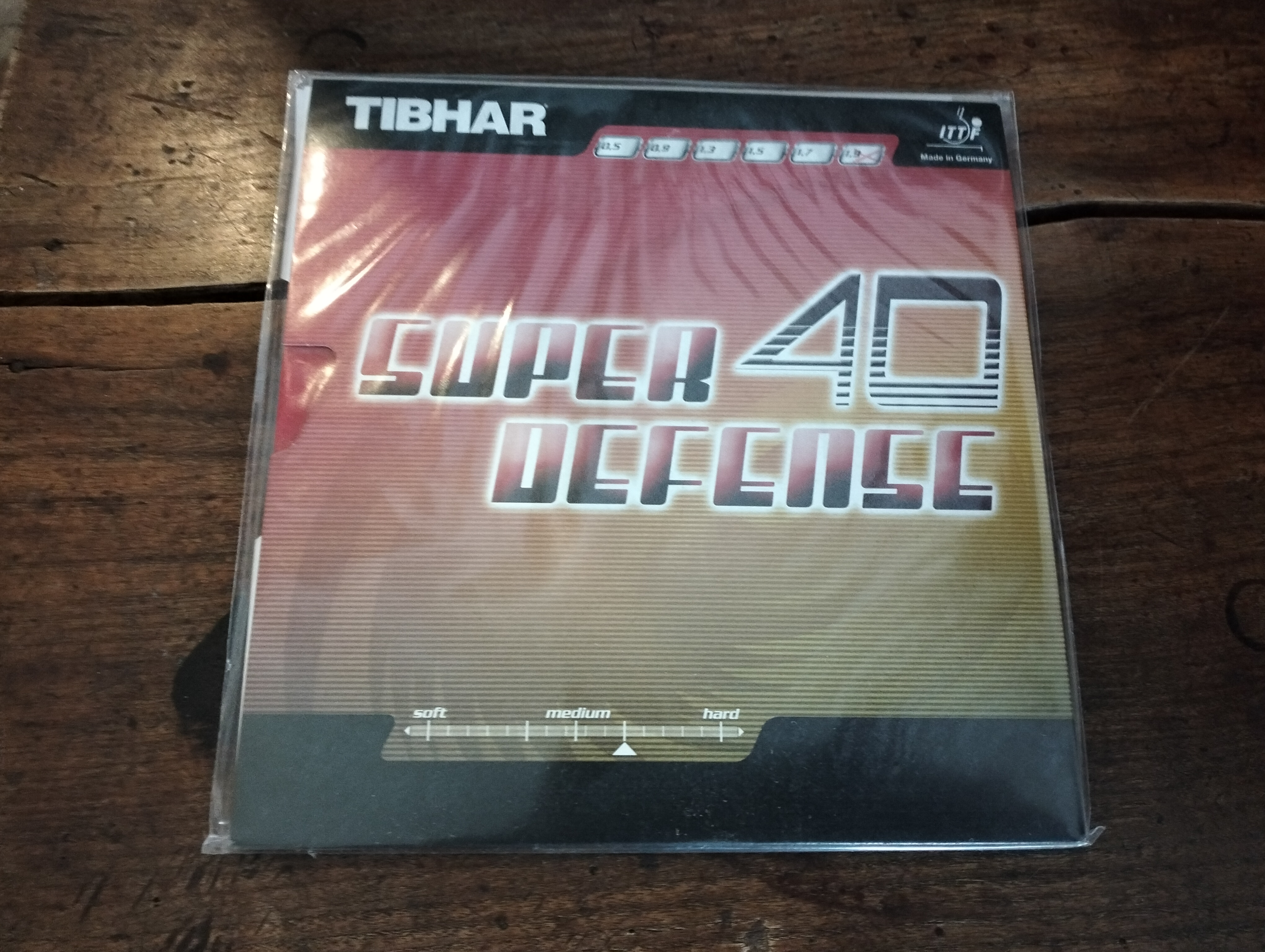 🛡️ Tibhar Super 40 Defense – Control, Spin, and Security for Defensive Masters