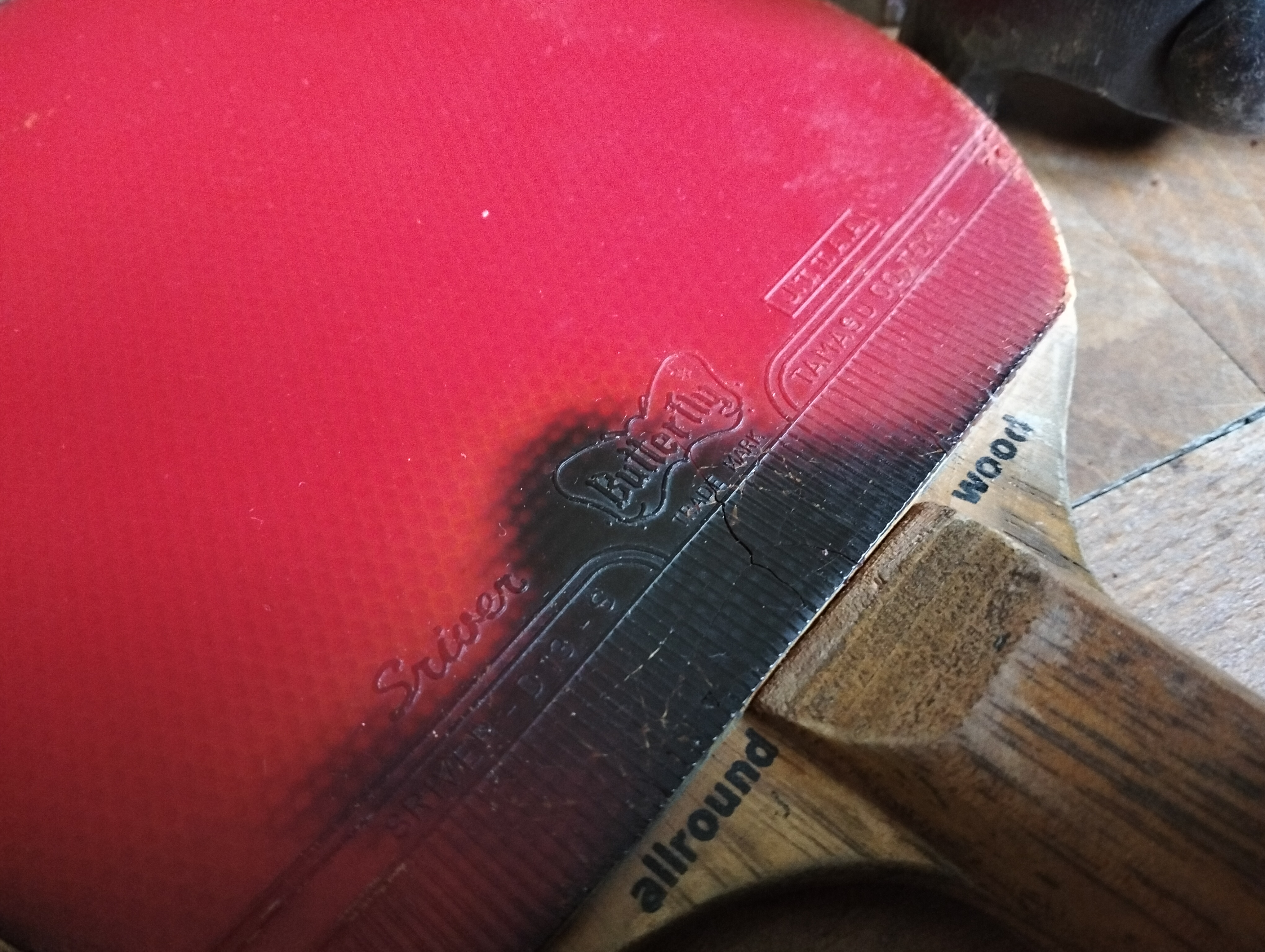 🏓 Vintage Stiga Allround Wood Racket – Földy Edition (c. 1978–1983)