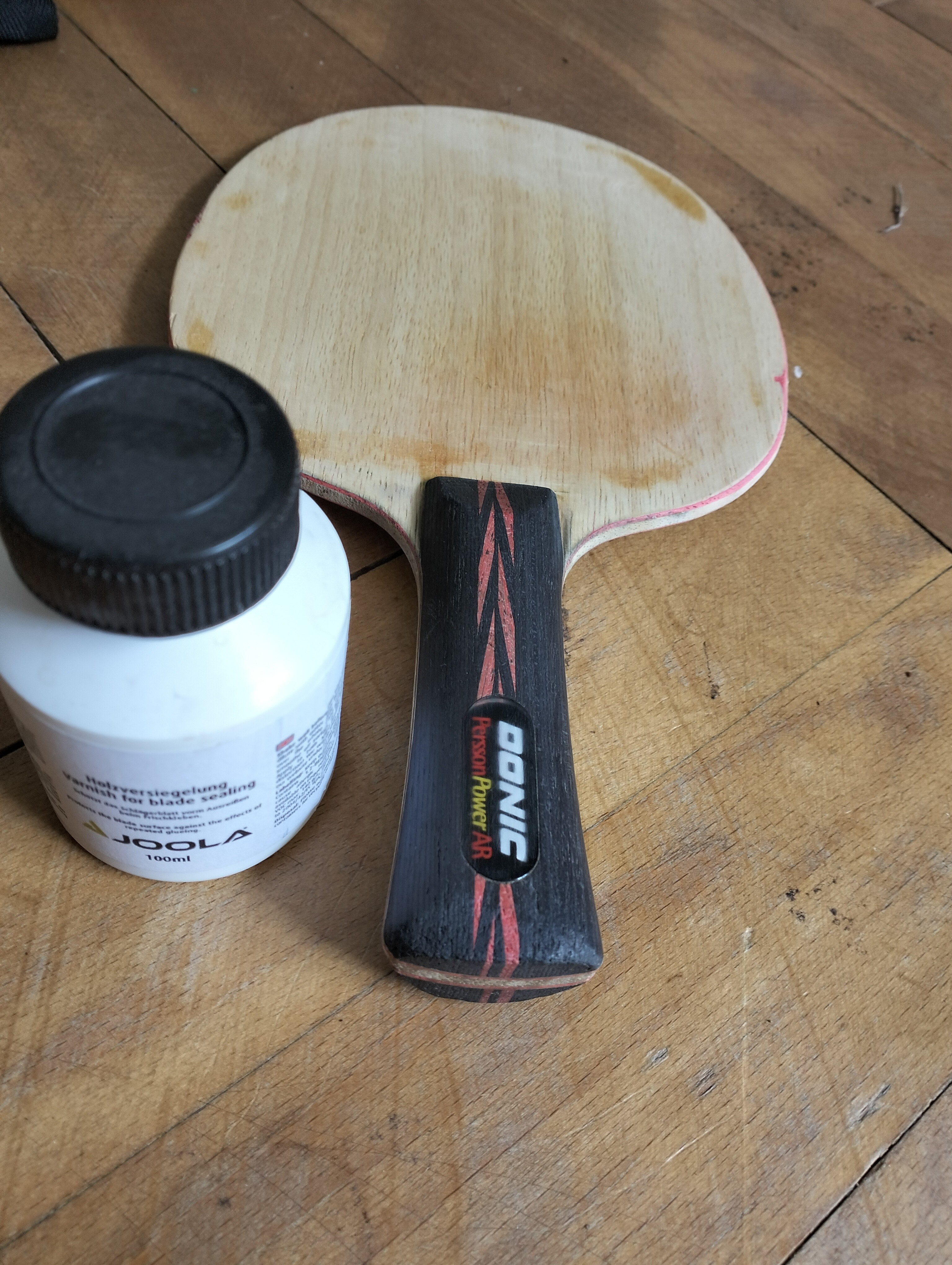 🪵✨ Wood Sealing Service for Table Tennis Blades