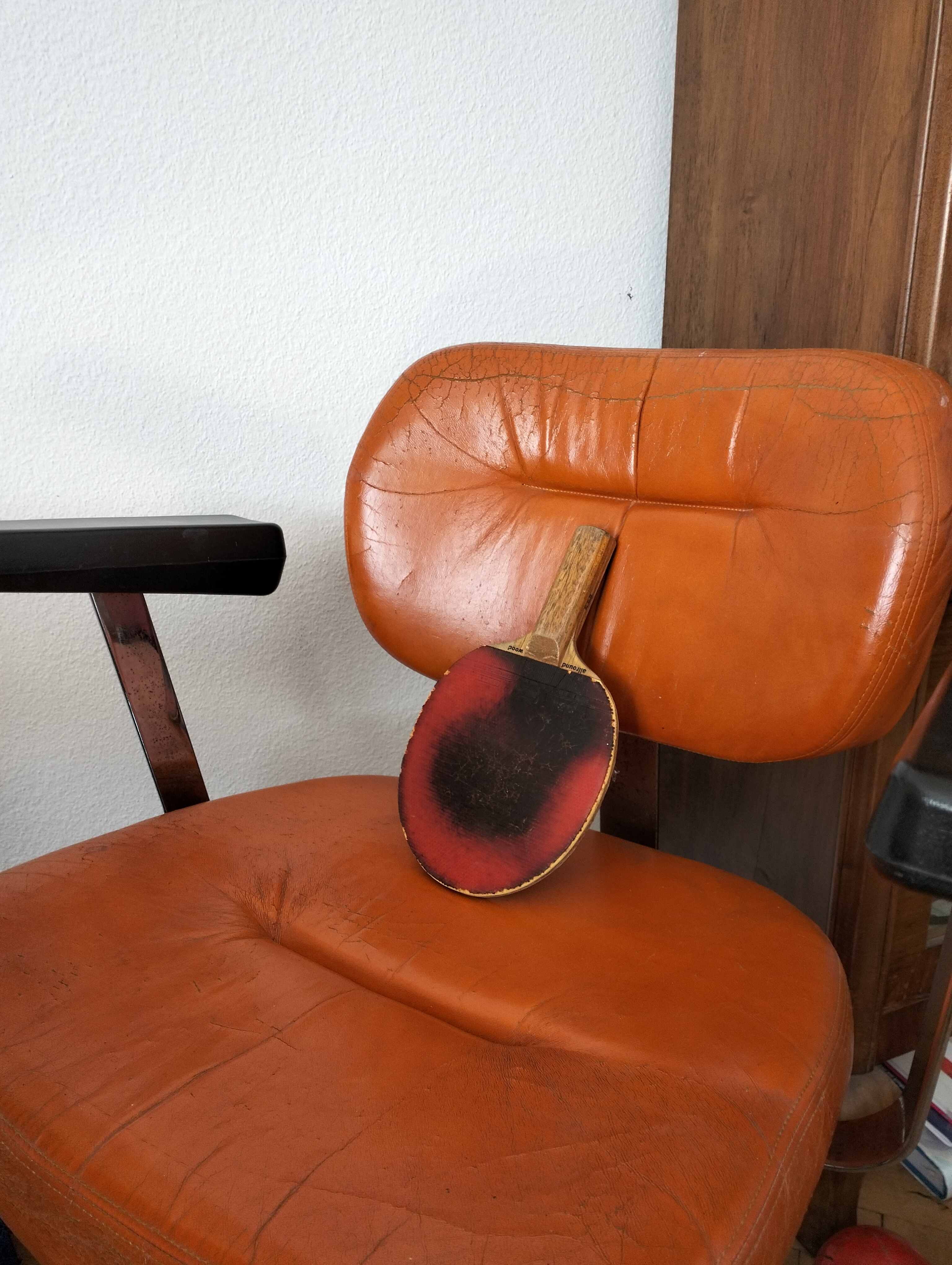 🏓 Vintage Stiga Allround Wood Racket – Földy Edition (c. 1978–1983)