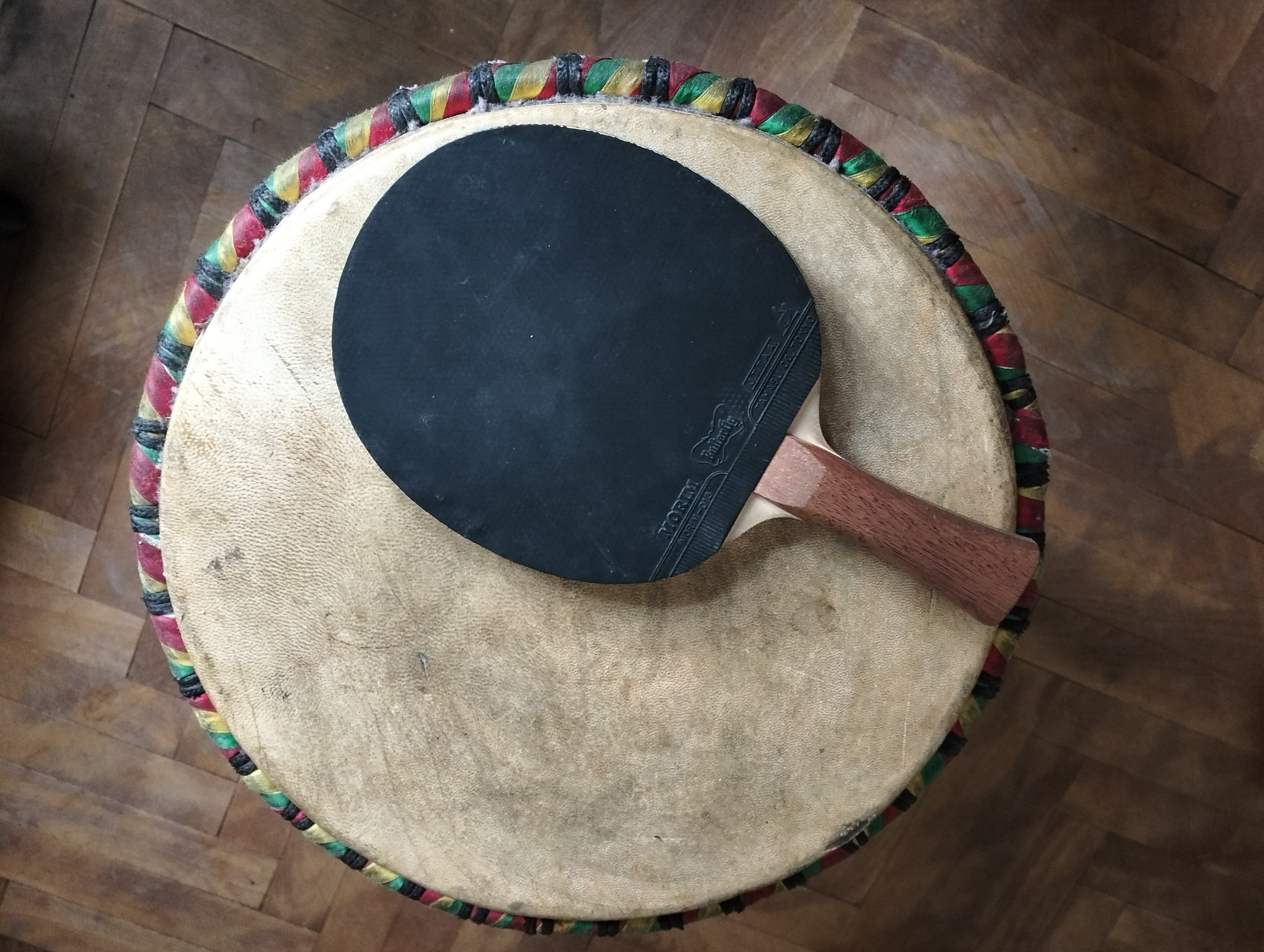 🏓 Des Douglas Butterfly Vintage Racket (c.1985) with Original Morim Rubbers