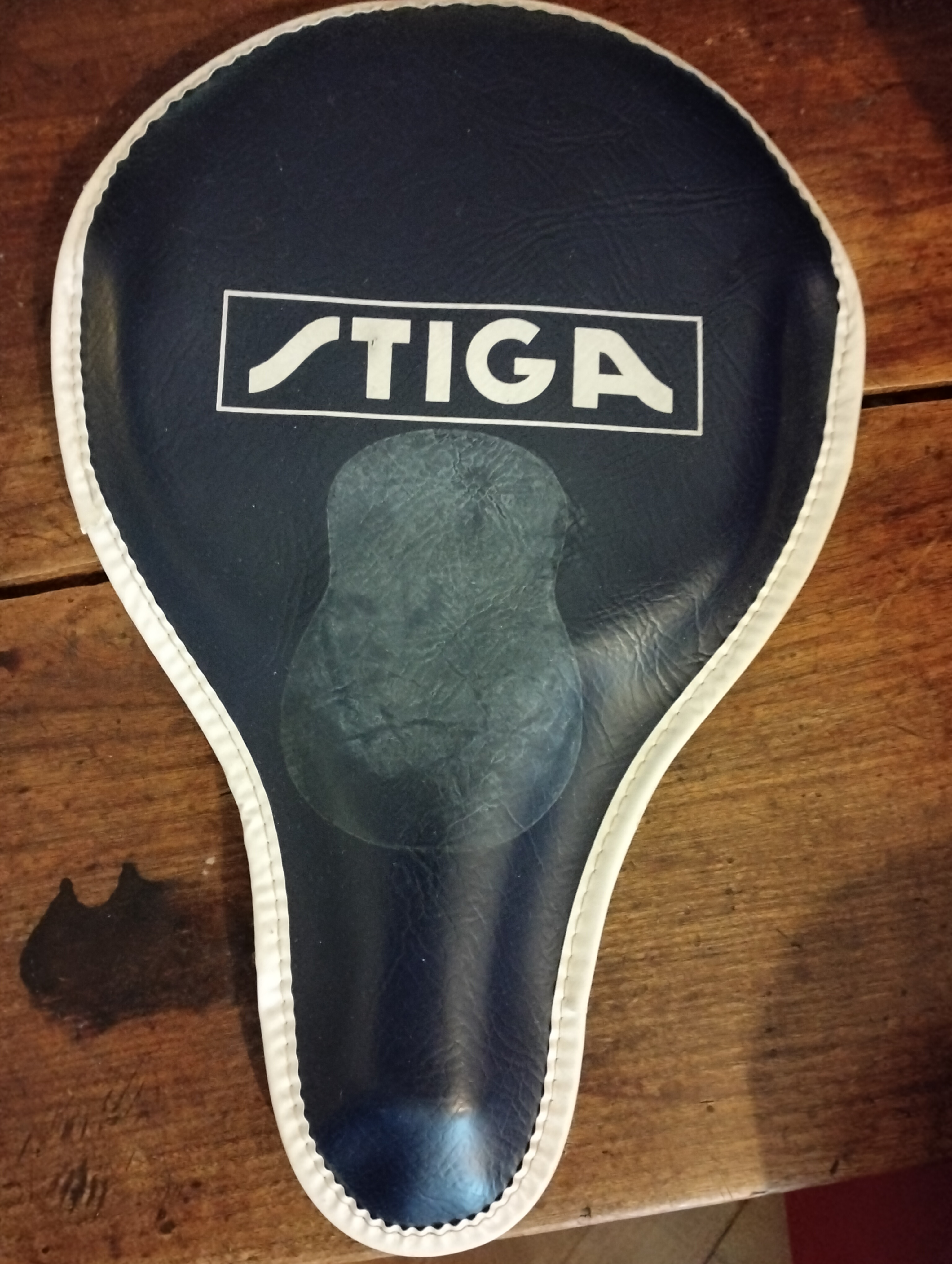 Vintage 1980s Stiga Bat Cover – Retro Charm with Authentic Wear