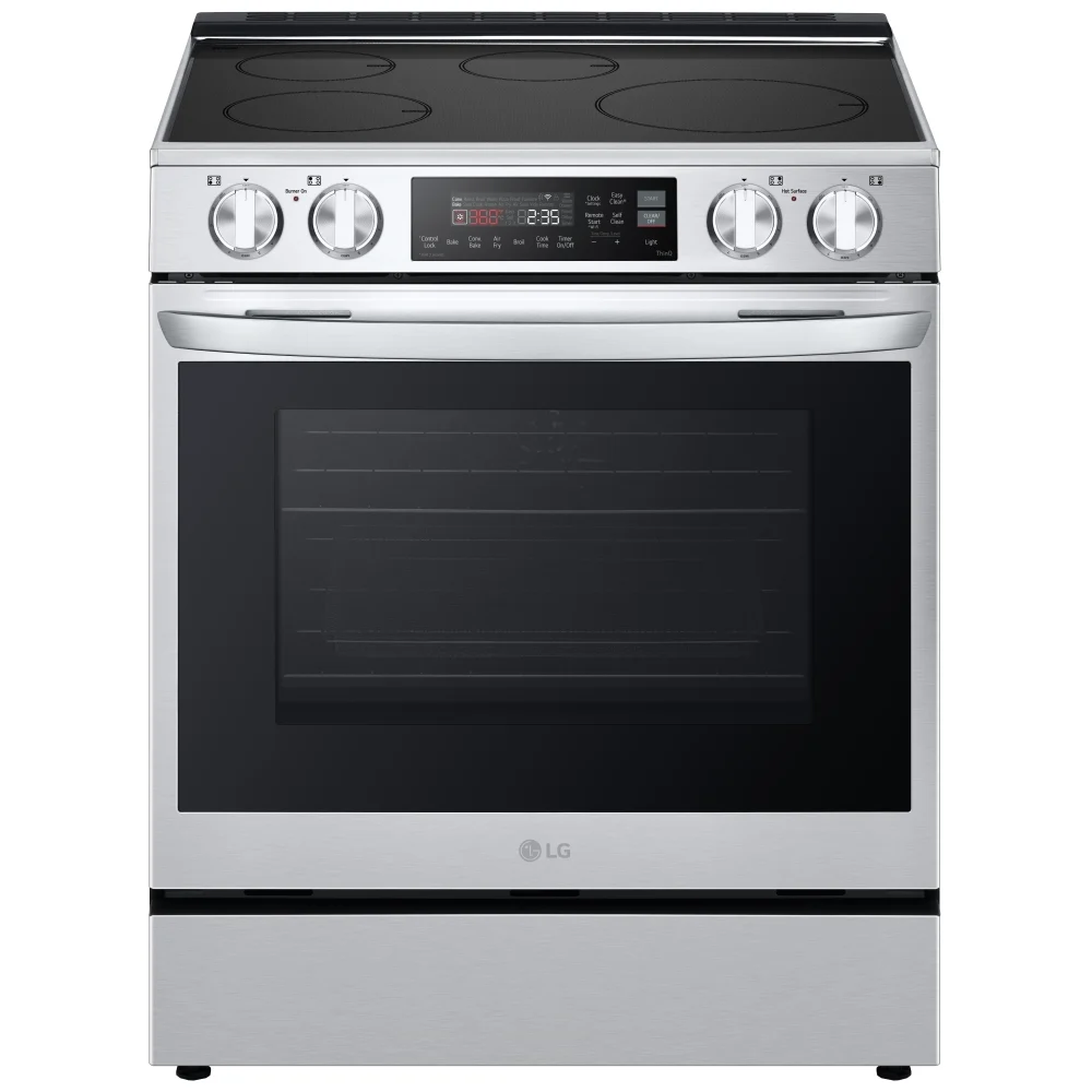 LG 30" LSIL6334F Slide-In Smart Induction Range with ProBake Convection and EasyClean in Smudge Resistant Stainless Steel