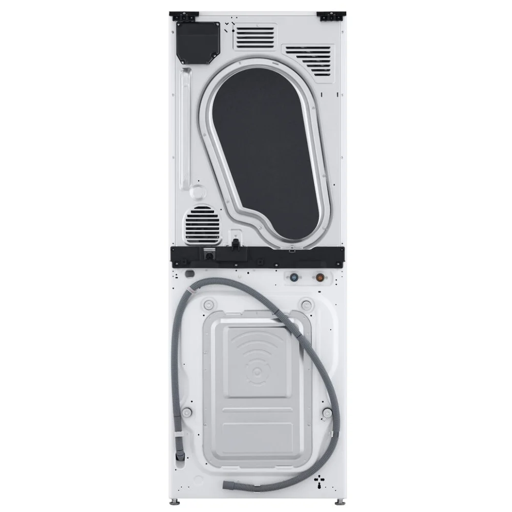 24-inch W Compact LG 24" WKHC152HWA WashTower Single Unit with 3.1 cu. ft. Washer and 4.2 cu. ft. Dual Inverter HeatPump Technology Ventless Dryer in White 