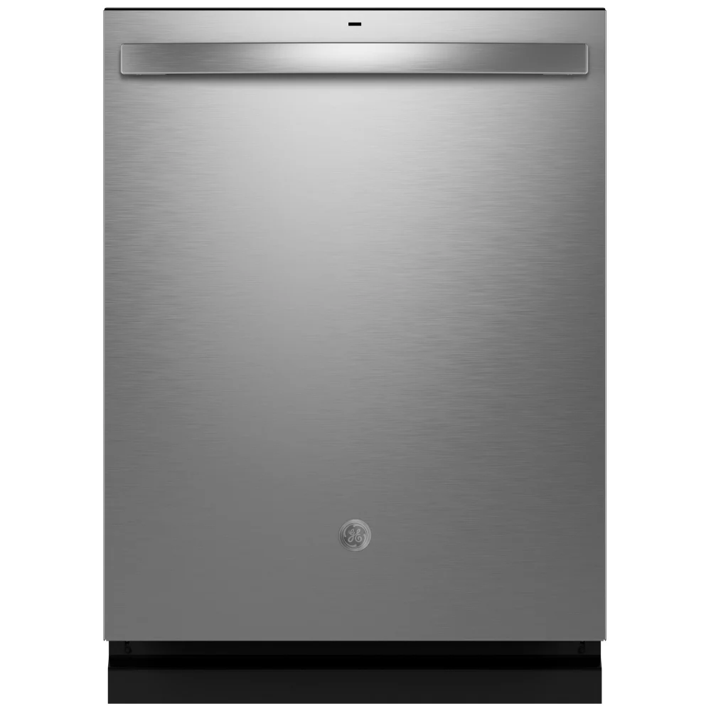 GE 24 Inch Dishwasher GDT670SYVFS Top Control Stainless Steel Interior Dishwasher with Sanitize Cycle in Stainless Steel - ENERGY STAR®