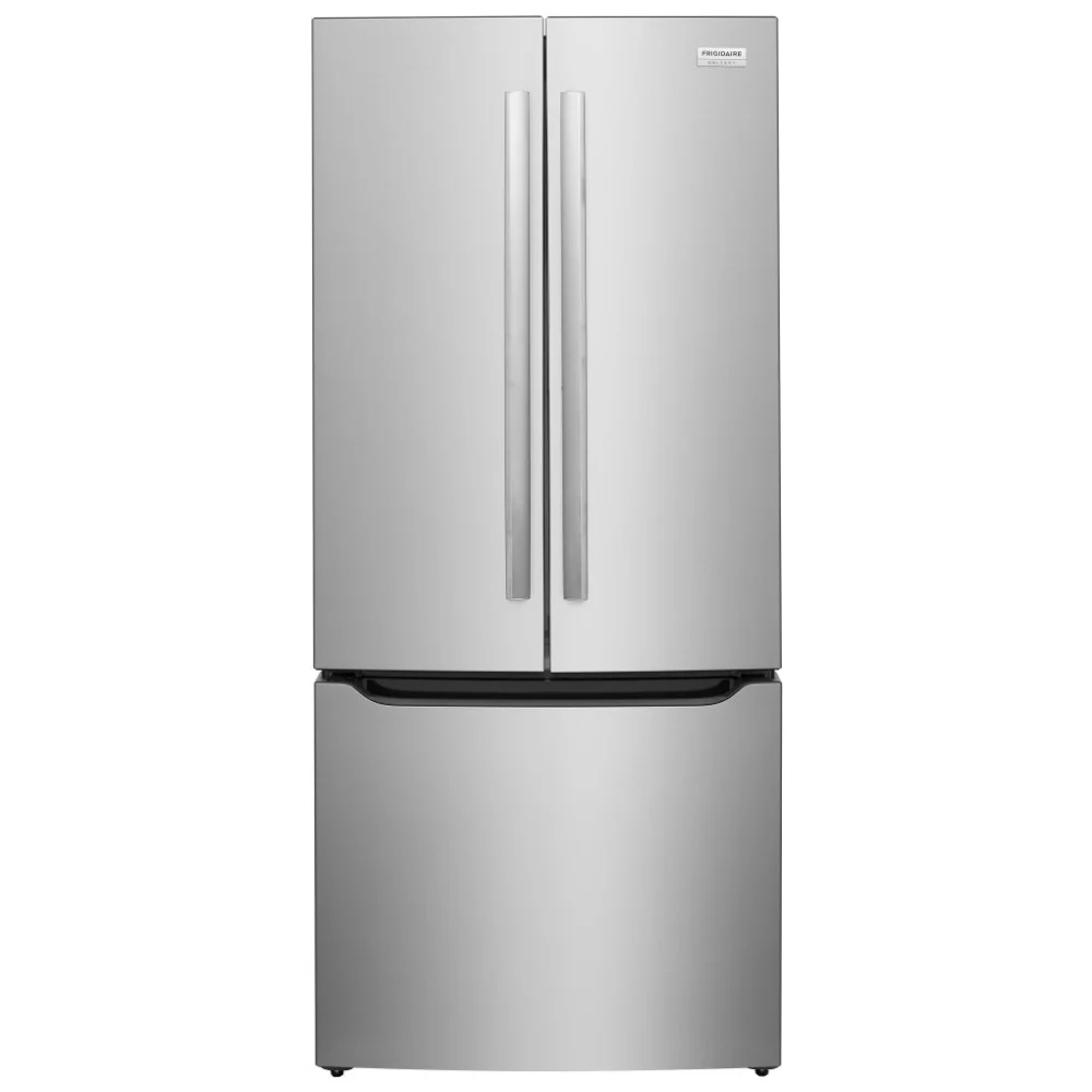 30-inch Frigidaire Gallery GRFN2023AF 20 Cu. Ft. French Door Refrigerator with internal water dispenser in Smudge-Proof Stainless Steel - ENERGY STAR®