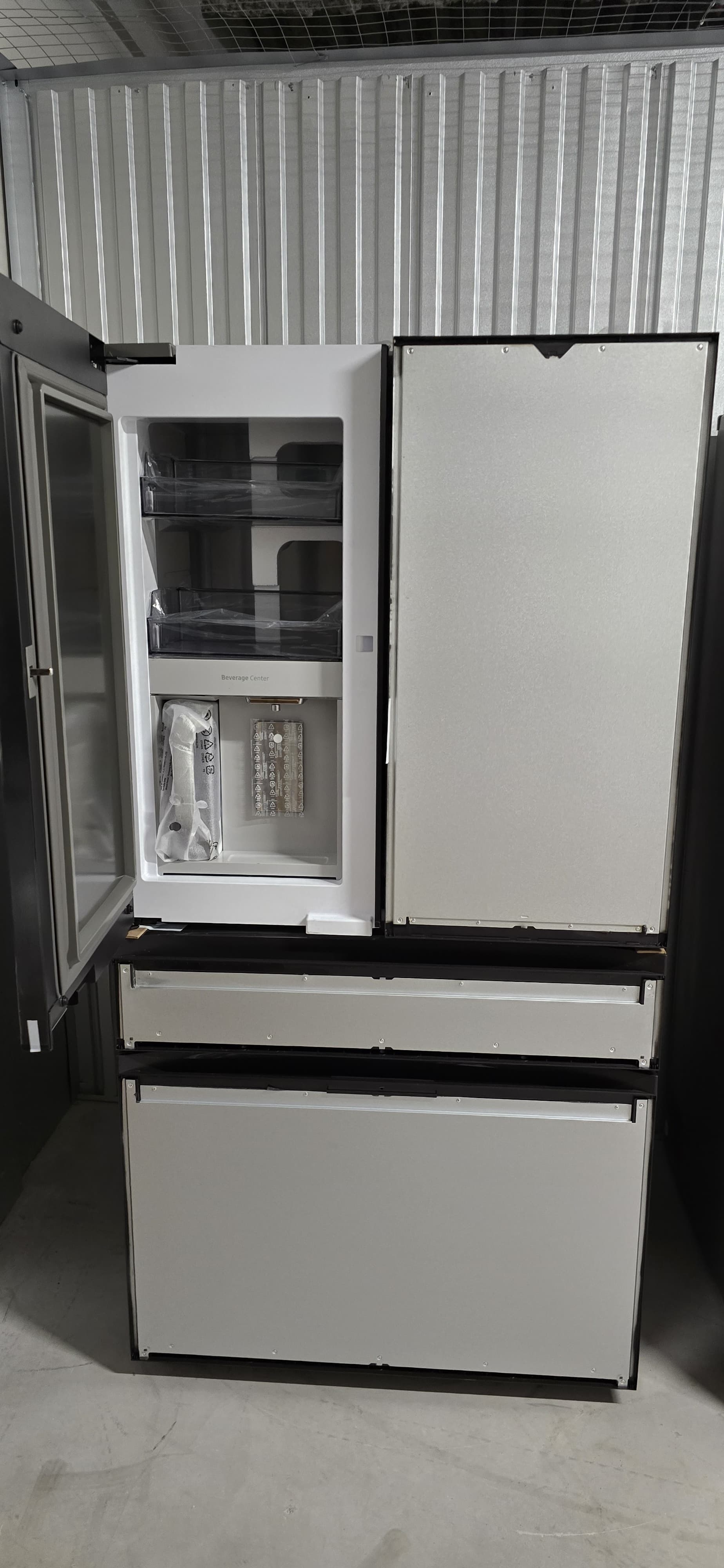 Samsung RF23BB8600AP BESPOKE Panel Ready 36-inch W 22.8 cu. ft. French Door Refrigerator Without Panels, Counter Depth - ENERGY STAR®