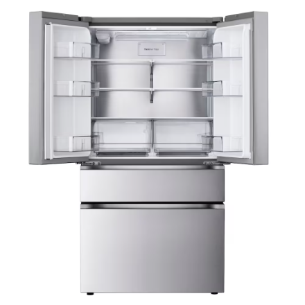 LG LF30S8210S French Door Refrigerator 36-inch W 30 cu. ft. SMART Standard-Depth MAX 4-Door with Full Convert Drawer in PrintProof Stainless Steel 