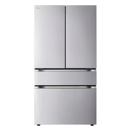 LG LF30S8210S French Door Refrigerator 36-inch W 30 cu. ft. SMART Standard-Depth MAX 4-Door with Full Convert Drawer in PrintProof Stainless Steel 