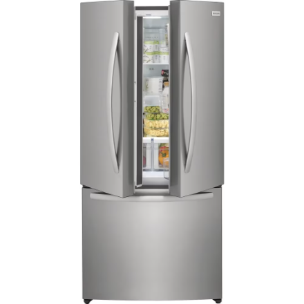 Frigidaire FRFG1813AV 31.5 in. Counter-Depth French Door Refrigerator 17.6 cu ft. Stainless Steel 