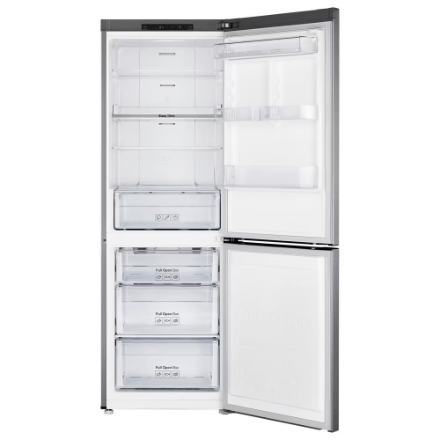 Samsung RB10FSR4ESR Counter Depth Refrigerator 24-inch W 11.2 cu. ft. Bottom Freezer in Stainless Steel, - ENERGY STAR®