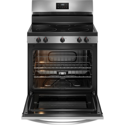 Frigidaire FCRE305CBS Electric Range 30" 5 Element Cooktop with Quick Boil in Stainless Steel