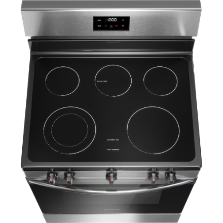 Frigidaire FCRE305CBS Electric Range 30" 5 Element Cooktop with Quick Boil in Stainless Steel