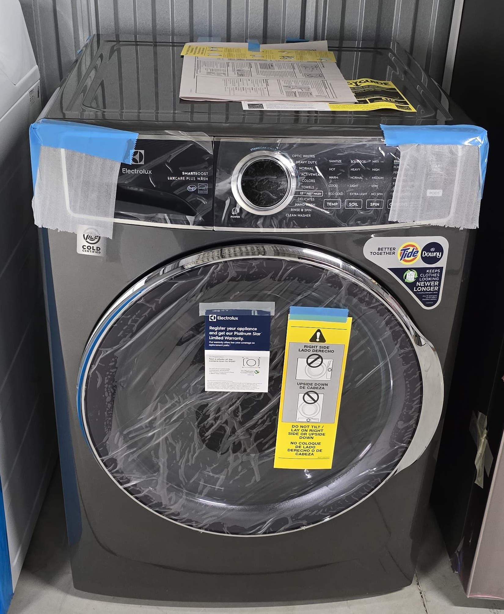Electrolux ELFW7637AT 5.2 Cu.Ft. Front Load Washer with SmartBoost Technology in Titanium - ENERGY STAR®