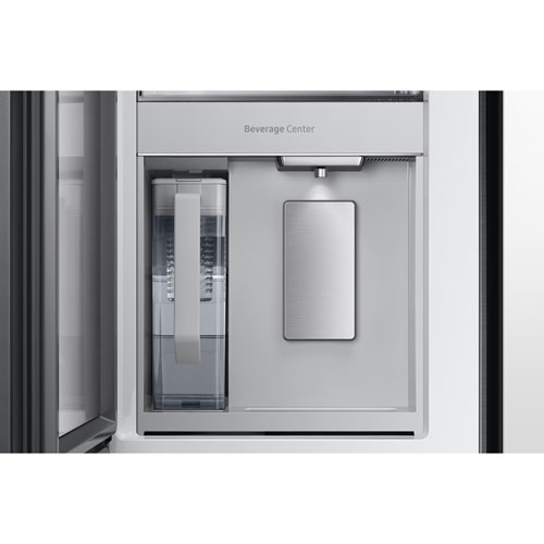 Samsung RF90F29BECRAA 36" 28.6 Cu. Ft. French Door Smart Refrigerator with 9" AI Home Screen  w/ Water Dispenser - SS