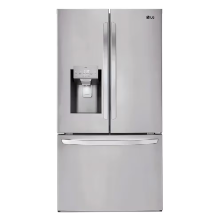 LG LRFS28XBS| Electronics 36-inch W 28 cu. ft. 3-Door French Door Refrigerator in Smudge Resistant Stainless Steel - ENERGY STAR®