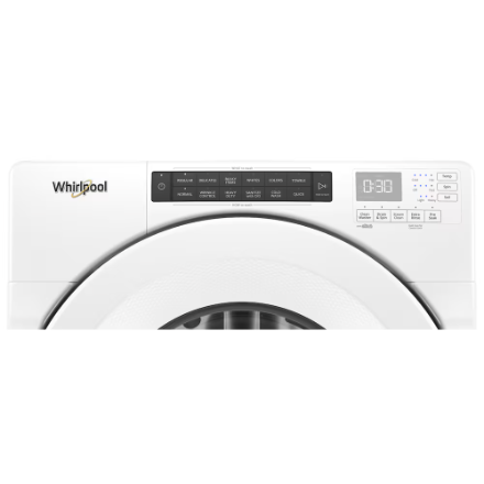 Whirlpool WFW560CHW 5.0 cu. ft. Front Load Washer in White, Closet-Depth - ENERGY STAR® 