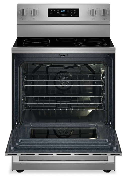 Maytag 30" 5.3 Cu. Ft. Electric Range with No Preheat Air Fry - Stainless Steel - YMFES6030RZ