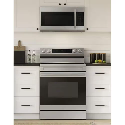 Samsung Electric Range NE63A6511SS with Convection Oven and Air Fry in Fingerprint Resistant Stainless Steel