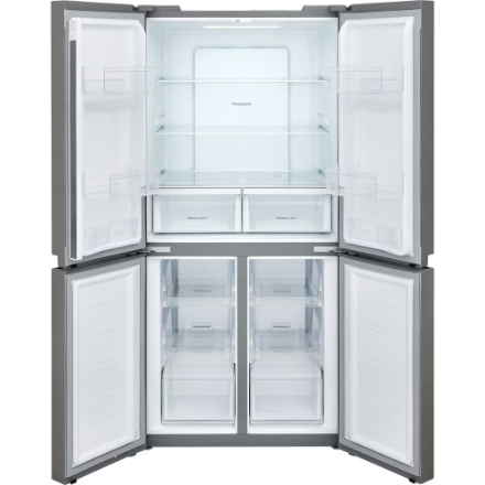 Frigidaire FRQG1721AV 33-inch W 17.4 Cu. Ft. 4 Door Refrigerator in Brushed Steel, Counter Depth