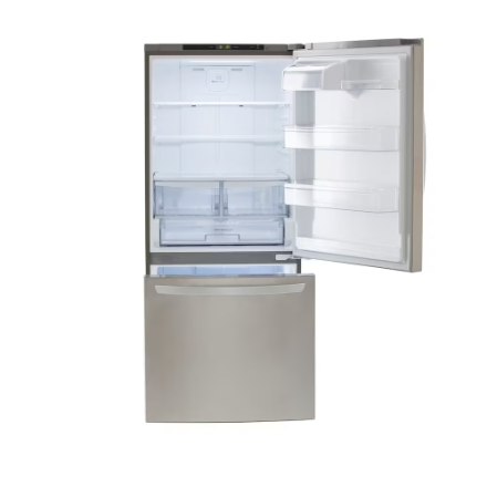 LG LRDNS2200S 30-inch W 22 cu.ft. Bottom Freezer Drawer Refrigerator in Stainless Steel - ENERGY STAR®