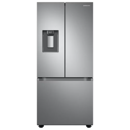 Samsung RF22A4221SR 30-Inch W 21.8 Cu.Ft. French Door Refrigerator with Water Dispenser in Stainless Steel - ENERGY STAR®