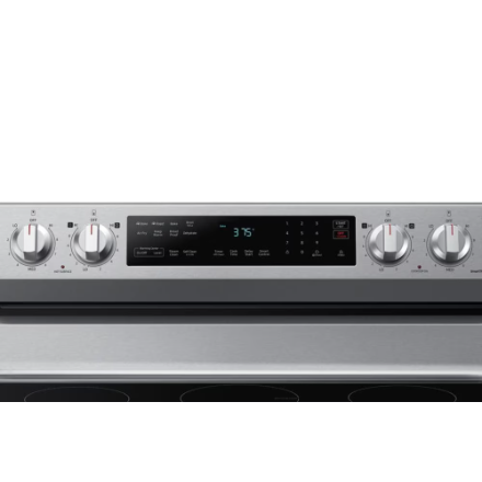 Samsung Electric Range NE63A6511SS with Convection Oven and Air Fry in Fingerprint Resistant Stainless Steel
